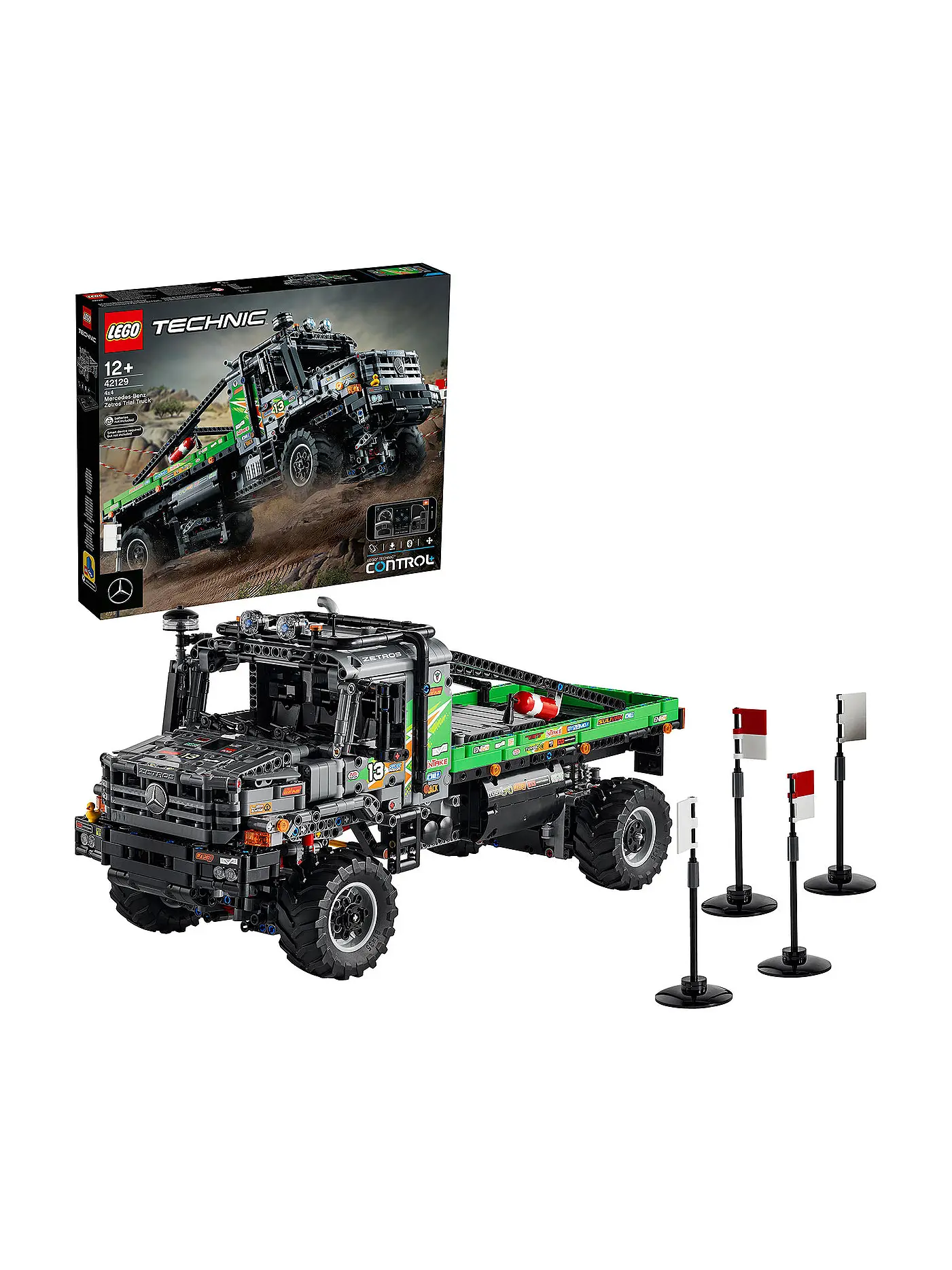 LEGO | Technic - 4x4 Mercedes-Benz Zetros Offroad-Truck 42129 | 